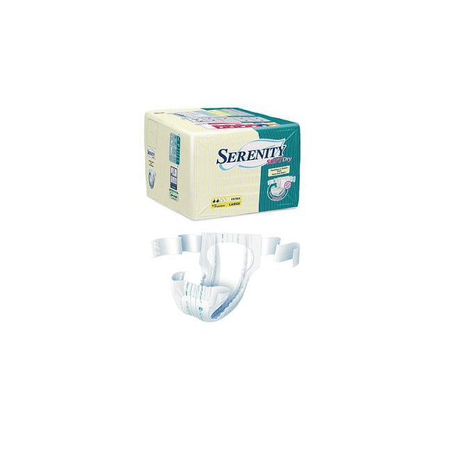 PANNOLONE PER INCONTINENZA SERENITY VESTE EXTRA L 15 PEZZI