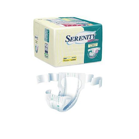 PANNOLONE PER INCONTINENZA SERENITY VESTE EXTRA L 15 PEZZI