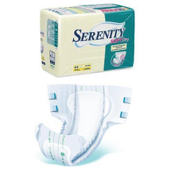PANNOLONE PER INCONTINENZA SERENITY SOFTDRY FORMATO SUPER TAGLIA MEDIUM 30 PEZZI