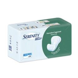 PANNOLONE PER INCONTINENZA SERENITY SOFTDRY SAGOMATO TRASPIRANTE FORMATO PLUS 30 PEZZI