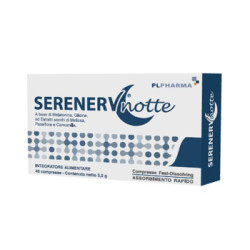 SERENERV NOTTE 40 COMPRESSE 0,8 MG