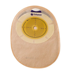 SACCA PER COLOSTOMIA CHIUSA RICOPERTA IN TESSUTO NON TESSUTOCON APERTURA ISPEZIONABILE FORO 25MM MIDI CAPAPACITA' 340ML 30 PEZZI