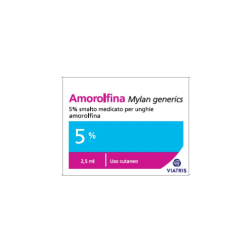 Amorolfina Mylan 5% Smalto Medicato Per Unghie 2,5ml