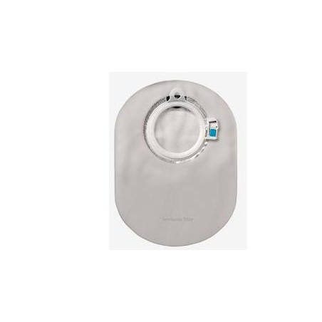 SACCA PER COLOSTOMIA SISTEMA A 2 PEZZI SENSURA CLICK CHIUSA RICOPERTA IN TNT FORO 60MM CAPACITA' MAXI 550ML 30 PEZZI