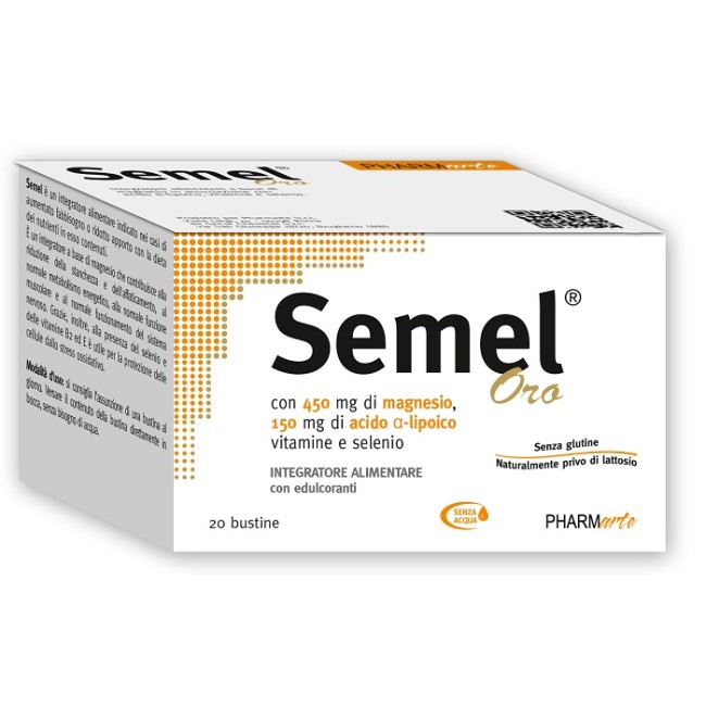 SEMEL OROSOLUBILE 20 BUSTINE DA 2,22 G SEMEL OROSOLUBILE 20 BUSTINE DA 2,22 G