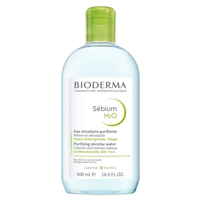 SEBIUM H2O ACQUA MICELLARE DETERGENTE PURIFICANTE 500 ML SEBIUM H2O ACQUA MICELLARE DETERGENTE PURIFICANTE 500 ML