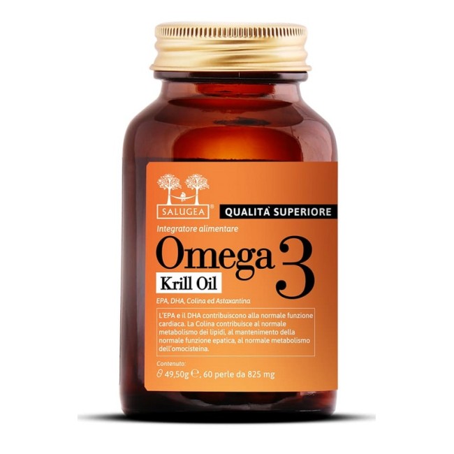 SALUGEA OMEGA 3 KRILL OIL 60 PERLE SALUGEA OMEGA 3 KRILL OIL 60 PERLE
