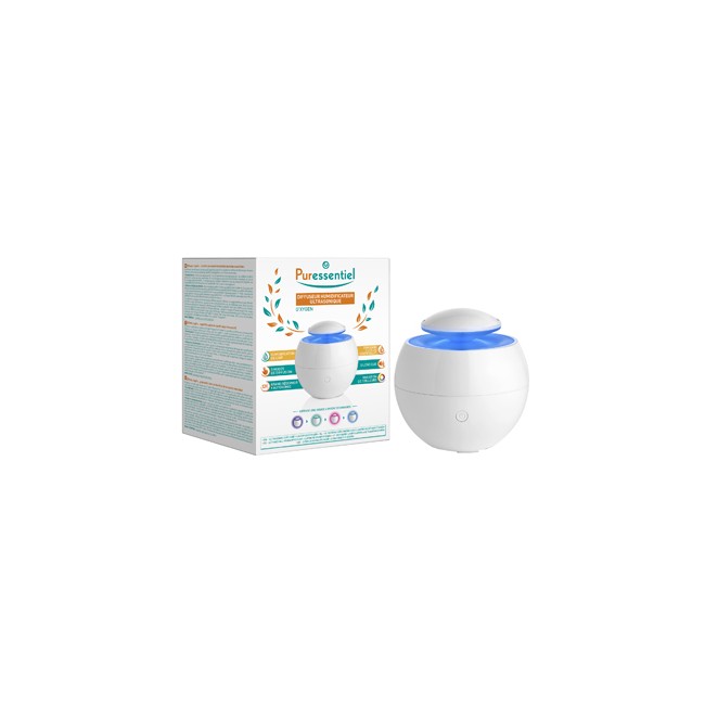 PURESSENTIEL DIFFUSORE UMIDIFICATORE ULTRASONICO O'XYGEN PURESSENTIEL DIFFUSORE UMIDIFICATORE ULTRASONICO O'XYGEN