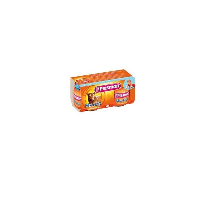 PLASMON OMOGENEIZZATO MANZO 80 G X 2 PEZZI PLASMON OMOGENEIZZATO MANZO 80 G X 2 PEZZI