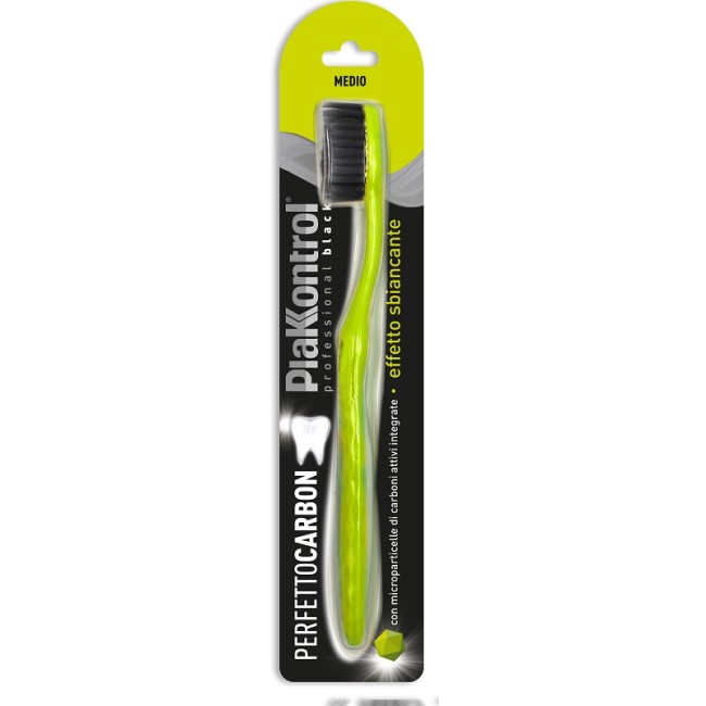 PLAKKONTROL PERFETTO CARBON SPAZZOLINO MANUALE BLISTER 1 PEZZO PLAKKONTROL PERFETTO CARBON SPAZZOLINO MANUALE BLISTER 1 PEZZO
