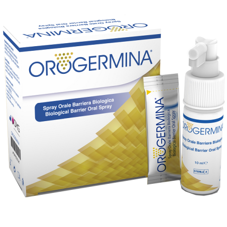 OROGERMINA SPRAY ORALE 2 FLACONI X 10 ML + 2 BUSTINE 1,15 G DI LIOFILIZZATO + 2 NEBULIZZATORI ORALI OROGERMINA SPRAY ORALE 2 FLACONI X 10 ML + 2 BUSTINE 1,15 G DI LIOFILIZZATO + 2 NEBULIZZATORI ORALI