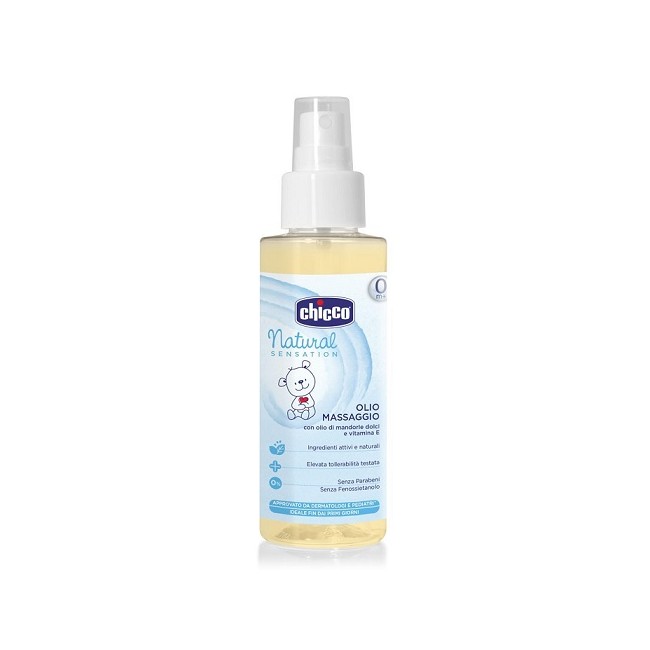 CHICCO OLIO MASSAGGIO NATURAL SENSATION 100 ML