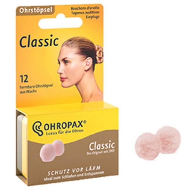 TAPPO AURICOLARE OHROPAX CERA 12 PEZZI TAPPO AURICOLARE OHROPAX CERA 12 PEZZI