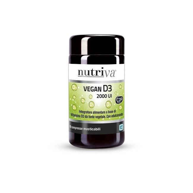 NUTRIVA VEGAN D3 60 COMPRESSE 2000 UI NUTRIVA VEGAN D3 60 COMPRESSE 2000 UI
