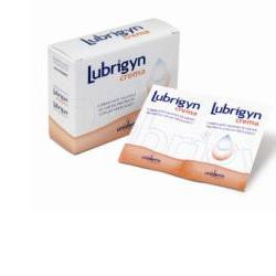 Confezione da 20 bustine di Lubrigyn crema vaginale idratante lubrificante