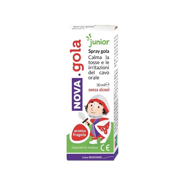 NOVA GOLA SPRAY JUNIOR FRAGOLA 30 ML NOVA GOLA SPRAY JUNIOR FRAGOLA 30 ML