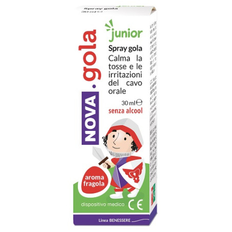 NOVA GOLA SPRAY JUNIOR FRAGOLA 30 ML NOVA GOLA SPRAY JUNIOR FRAGOLA 30 ML