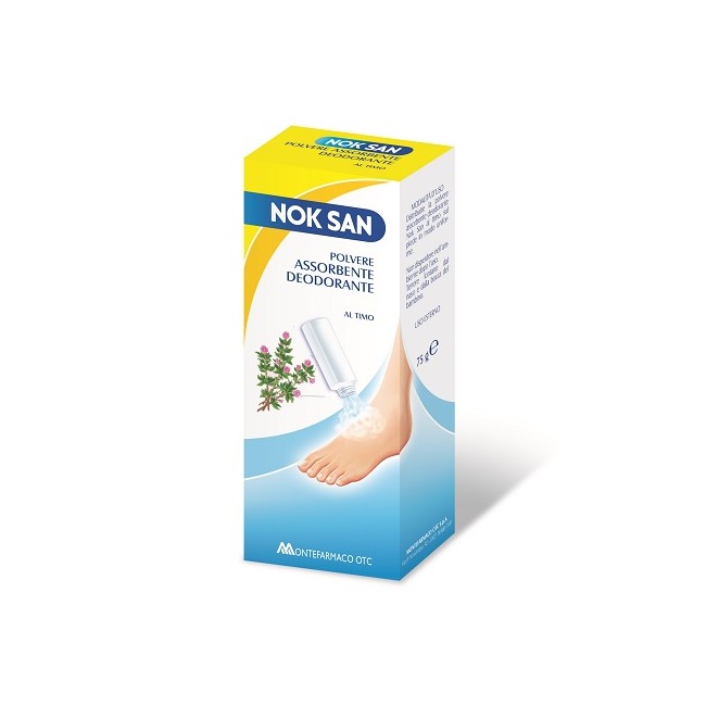 NOK SAN POLVERE ASSORBENTE DEODORANTE 75 G NOK SAN POLVERE ASSORBENTE DEODORANTE 75 G