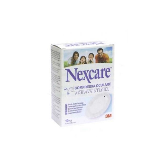 COMPRESSA OCULARE NEXCARE 10 PEZZI COMPRESSA OCULARE NEXCARE 10 PEZZI