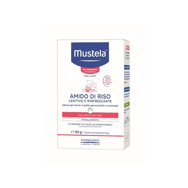 MUSTELA AMIDO DI RISO 180 G MUSTELA AMIDO DI RISO 180 G