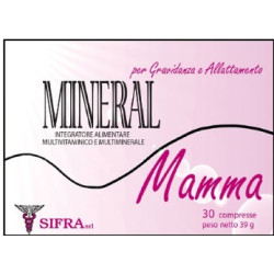 MINERAL MAMMA INTEGRATORE ALIMENTARE PER GRAVIDANZA ED ALLATTAMENTO 30 COMPRESSE 39 G