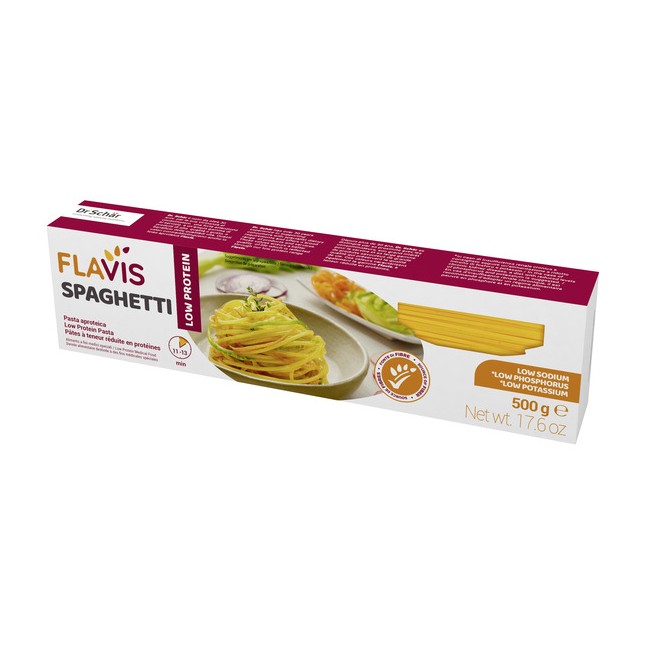 FLAVIS SPAGHETTI APROTEICI 500 G FLAVIS SPAGHETTI APROTEICI 500 G