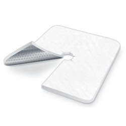 MEDICAZIONE TRACHEOSTOMIA METALLINE STERILE 8X9CM 50 PEZZI