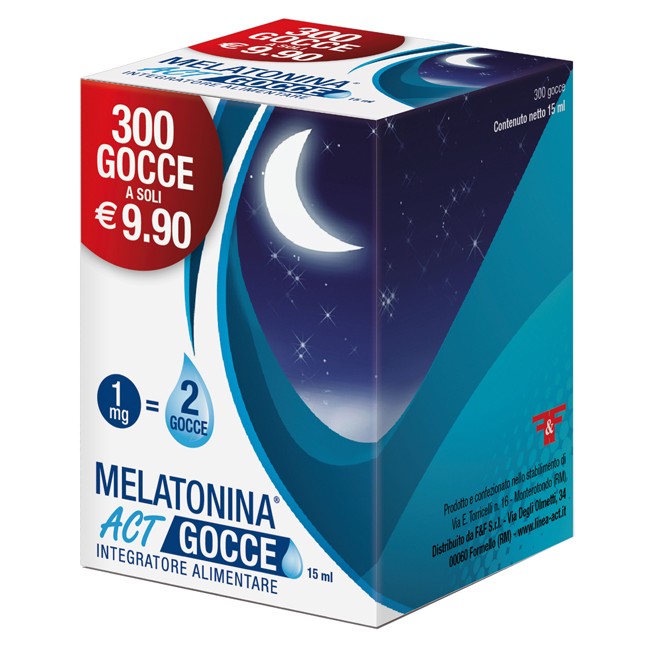 MELATONINA ACT GOCCE 15 ML MELATONINA ACT GOCCE 15 ML