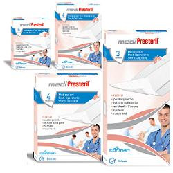 MEDICAZIONE MEDIPRESTERIL POST OPERATORIA DELICATA STERILE 8X10 4 PEZZI