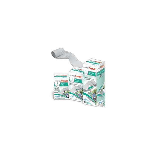 BENDA DI GARZA MEDIPRESTERIL 12/8 FU M5X5CM 12/8 FILI BENDA DI GARZA MEDIPRESTERIL 12/8 FU M5X5CM 12/8 FILI
