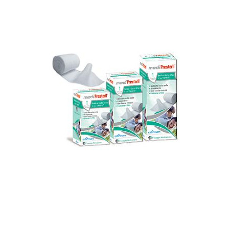 BENDA ORLATA MEDIPRESTERIL CAMBRIC M5X10CM 14/12 FILI