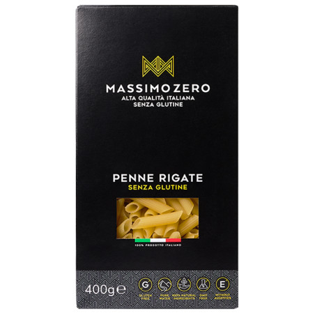 MASSIMO ZERO PENNE RIGATE 400 G