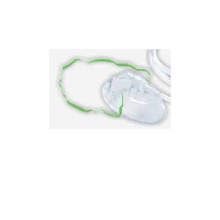 MASCHERA OSSIGENOTERAPIA+TUBO