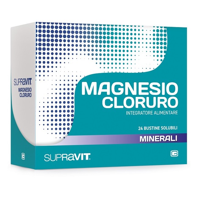 SUPRAVIT MAGNESIO CLORURO 24 BUSTINE SUPRAVIT MAGNESIO CLORURO 24 BUSTINE