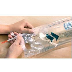 CATETERE LIQUICK PLUS CON SACCA INTEGRATA PUNTA ERGOTHAN CH14 LUNGHEZZA 30CM CONFEZIONE 30 PEZZI