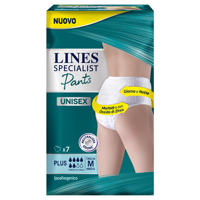 LINES SPECIALIST PANTS PLUS UNISEX M 7 PEZZI
