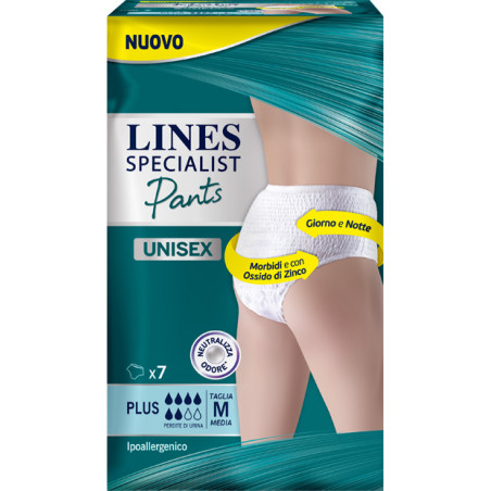 LINES SPECIALIST PANTS PLUS UNISEX M 7 PEZZI