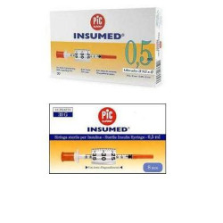 Pic Insumed Siringa Da Insulina 0,5ml 30 Pezzi
