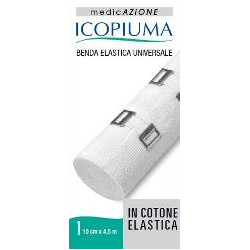 BENDA ELASTICA ICOPIUMA UNIVERSALE CM 10 X 4,5 MT 1 PEZZO