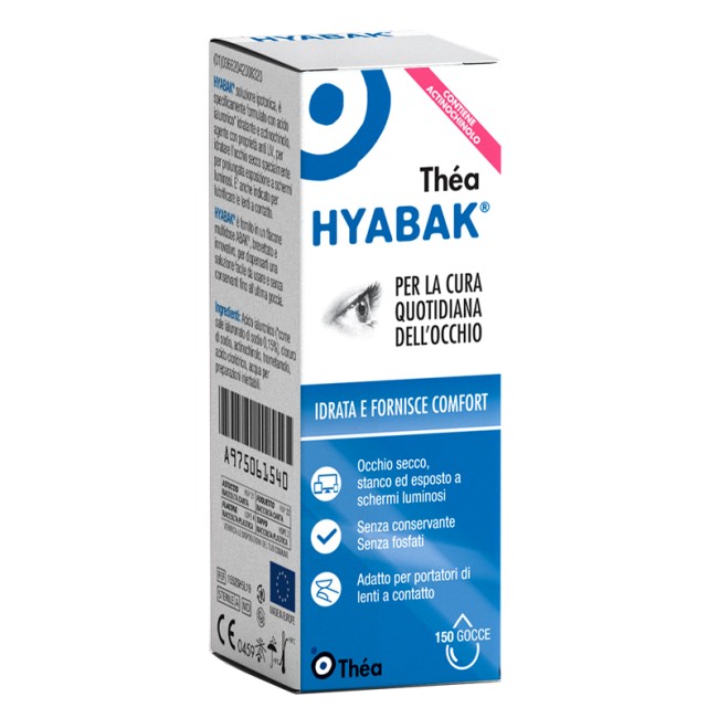 HYABAK SOLUZIONE OFTALMICA 5 ML HYABAK SOLUZIONE OFTALMICA 5 ML