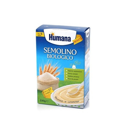 HUMANA SEMOLINO BIOLOGICO 230 G HUMANA SEMOLINO BIOLOGICO 230 G