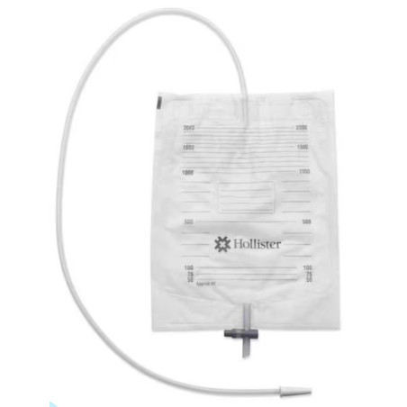 SACCA URINA DA LETTO STANDARD MONOUSO HOLLISTER LUNGHEZZA TUBO 90CM CAPACITA' 2L GRADUATA 30 PEZZI