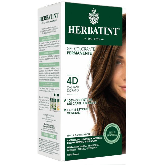 HERBATINT 4D CASTANO DORATO 150 ML HERBATINT 4D CASTANO DORATO 150 ML