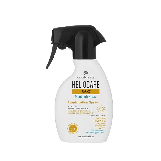 HELIOCARE 360 PED ATOPIC SPF 50 LOTION SPRAY 250 ML HELIOCARE 360 PED ATOPIC SPF 50 LOTION SPRAY 250 ML