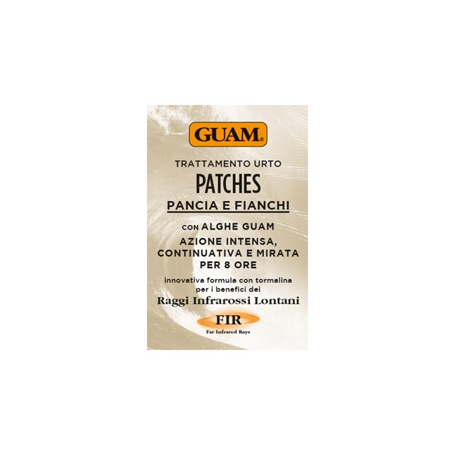 GUAM PATCHES TRATTAMENTO URTO PANCIA E FIANCHI 8 PEZZI GUAM PATCHES TRATTAMENTO URTO PANCIA E FIANCHI 8 PEZZI