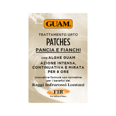 GUAM PATCHES TRATTAMENTO URTO PANCIA E FIANCHI 8 PEZZI