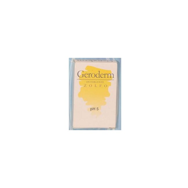 GERODERM SAPONE ZOLFO PH5 100 G GERODERM SAPONE ZOLFO PH5 100 G