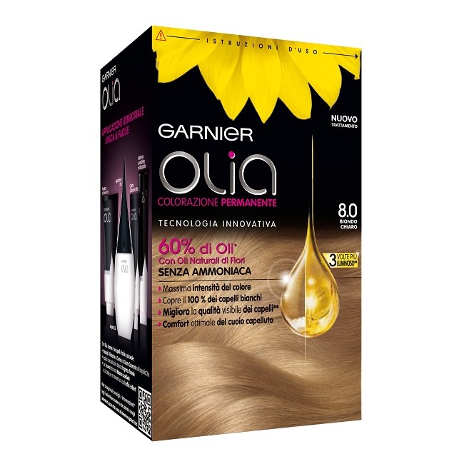 GARNIER OLIA 8,0 BIONDO CHIARO GARNIER OLIA 8,0 BIONDO CHIARO