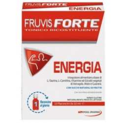 FRUVIS FORTE ENERGIA 10 FLACONCINI DA 10 ML