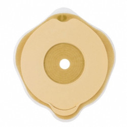 PLACCA PIANA FLEXIMA KEY 50 MM CON PROTETTORE CUTANEO IDROCOLLOIDALE E FLANGIA 5 PEZZI